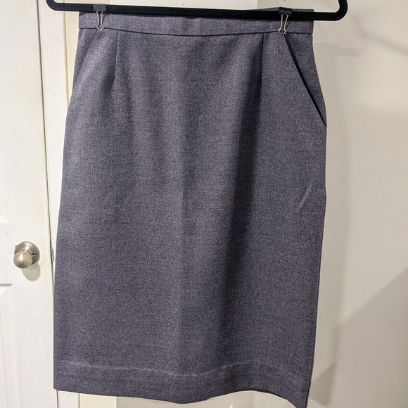 Vintage (1949-1953) grey skirt - Picture 1 of 8
